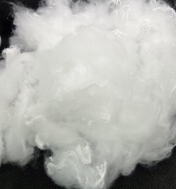 Recycled polyester spinning fiber